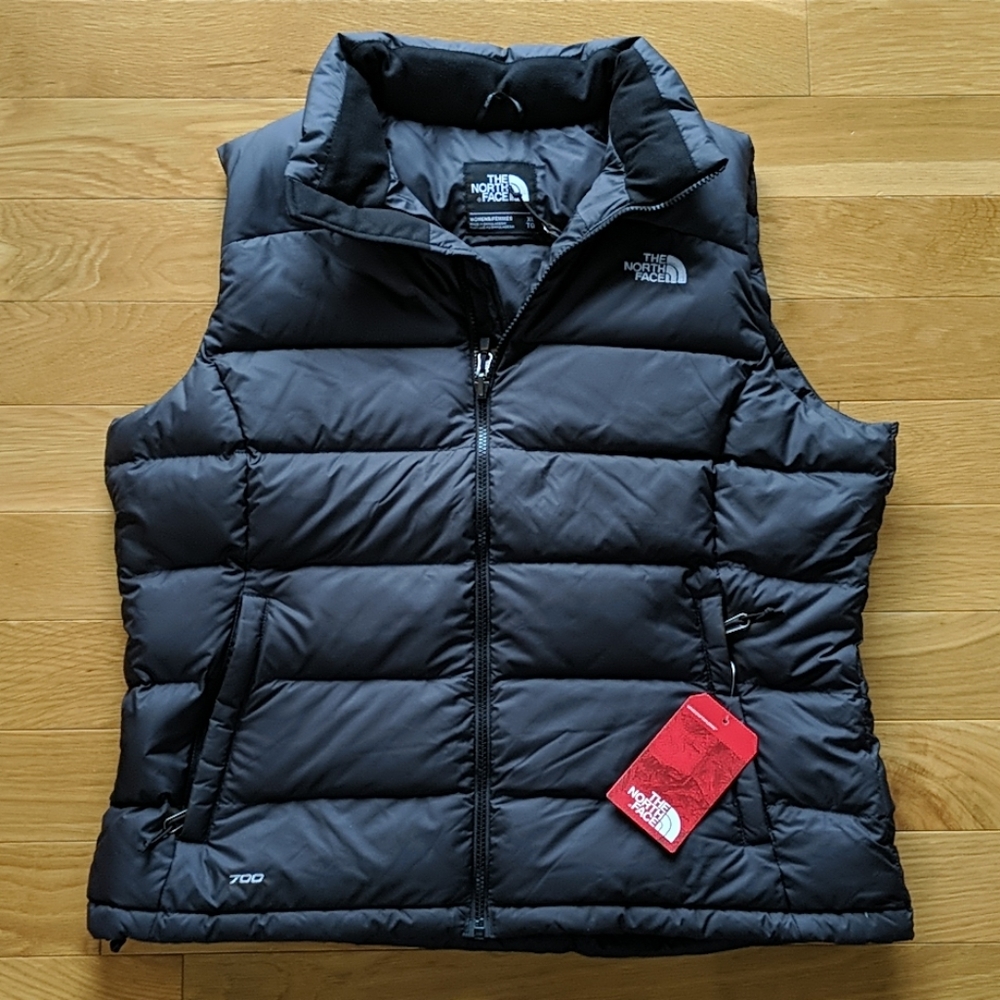 North Face Womens Down Nuptse Vest Puffer XL use 2 X doesn’thaveredsaleticket
